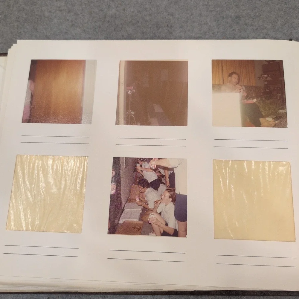 Vtg 1972-1973 Charleston WV Harrington Family Album USAF Col Patricia Harrington - Picture 16 of 16